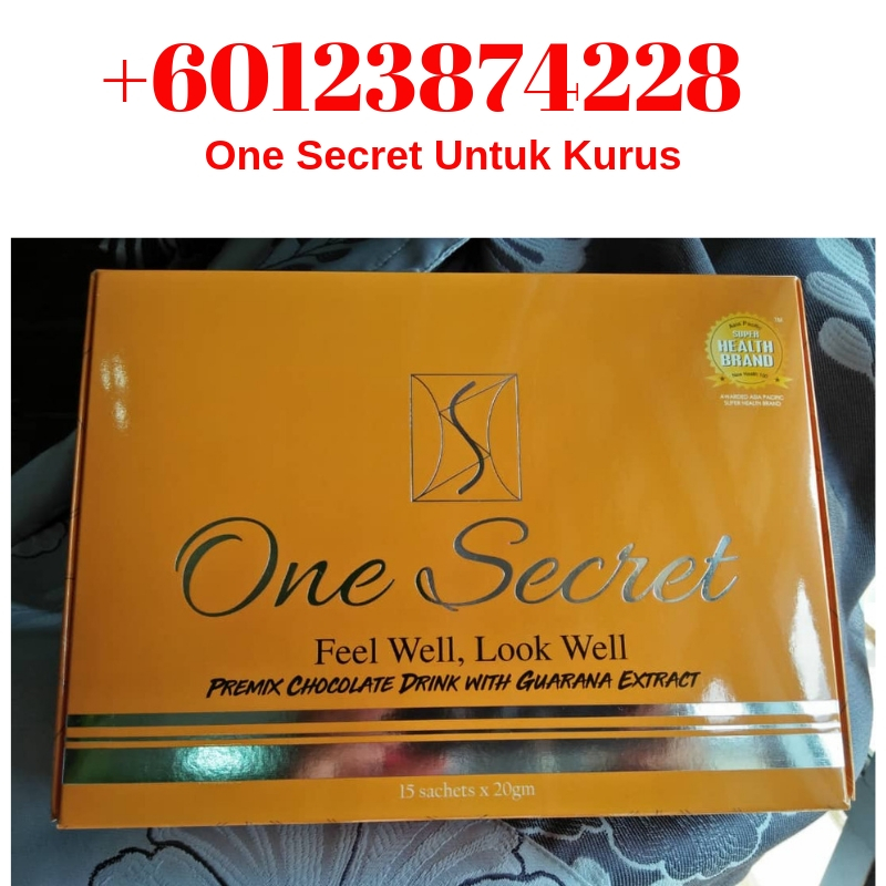 One Secret Rahsia Kurus Paling Berkesan | +60123874228