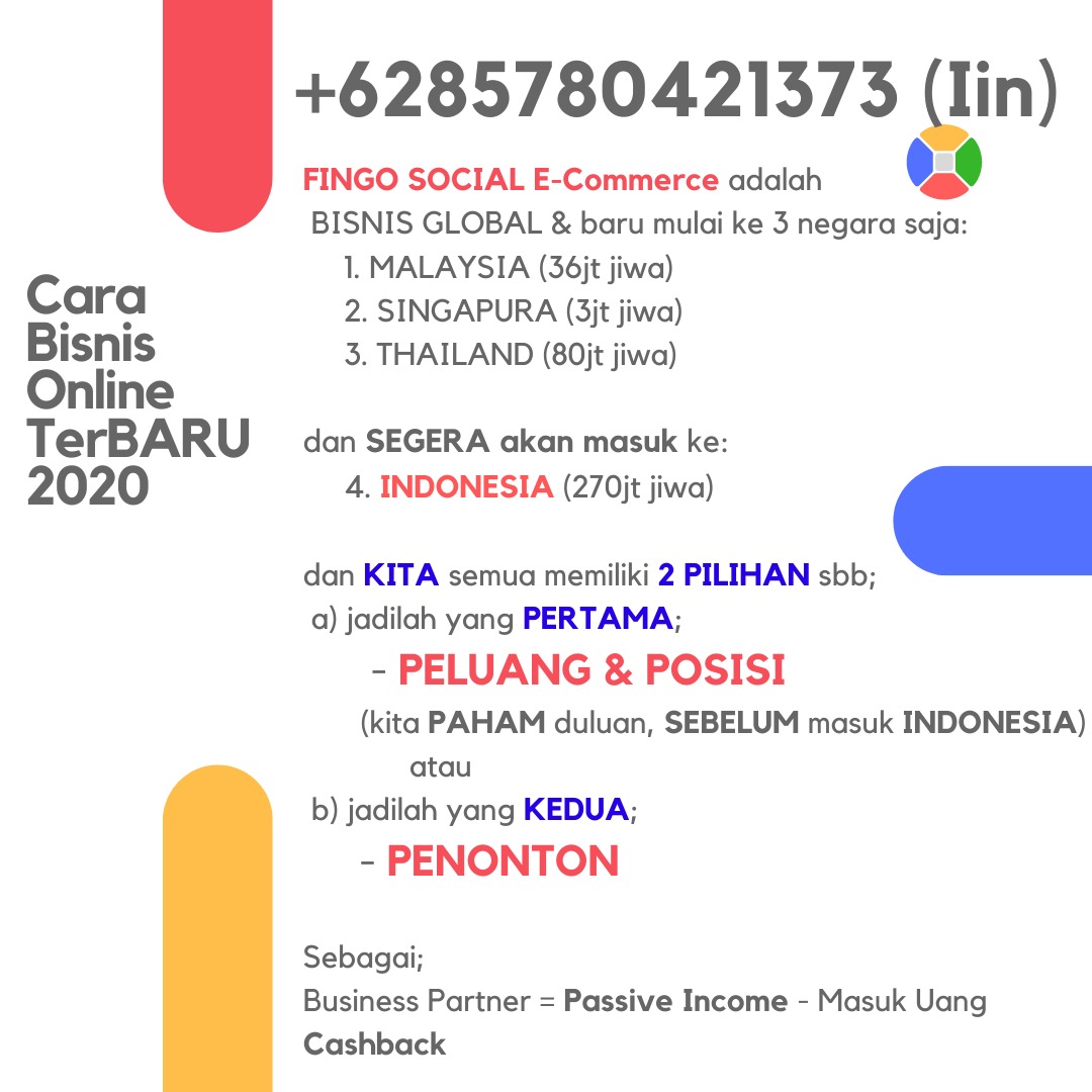 CARA BISNIS ONLINE BARU 2020 | FINGO indonesia