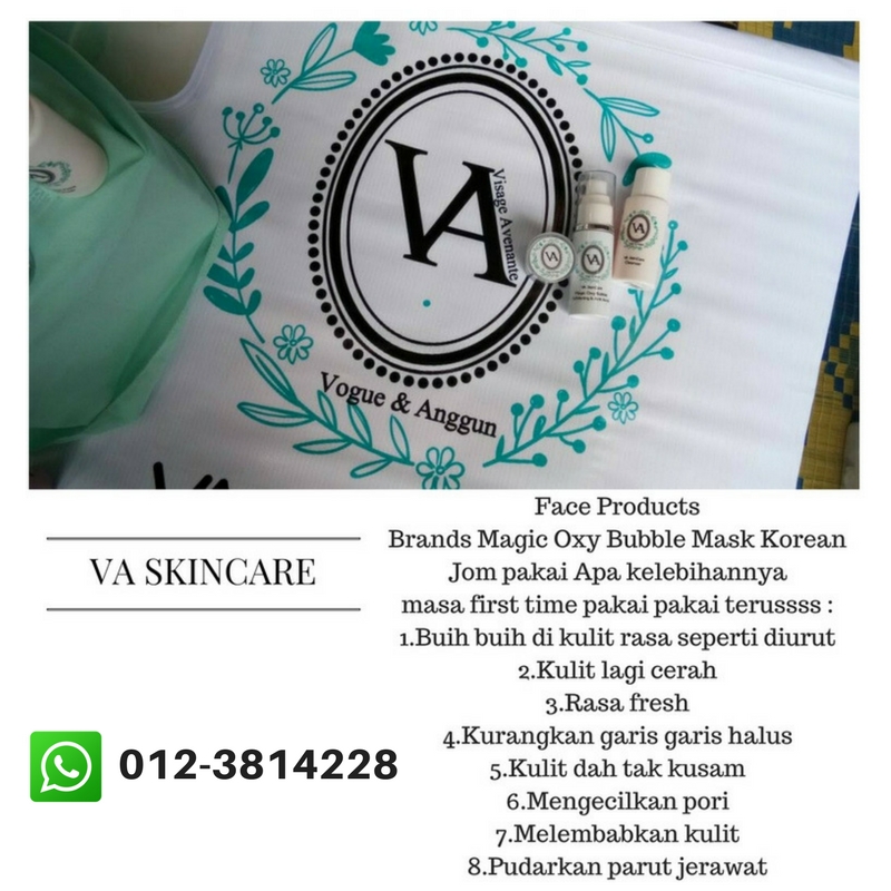 Oxy Bubble VA Skincare | Vogue Anggun