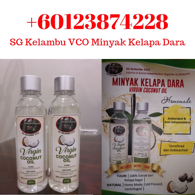 Minyak Kelapa Dara VCO Organik | Selangor | 60123874228