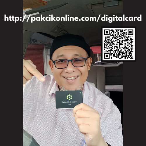 PakcikOnline V1CE Digitalcard Business card Malaysia