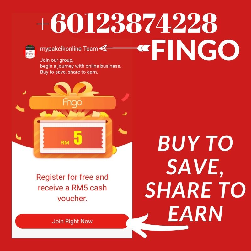 Fingo Malaysia Online Shopping New Social E-commerce app