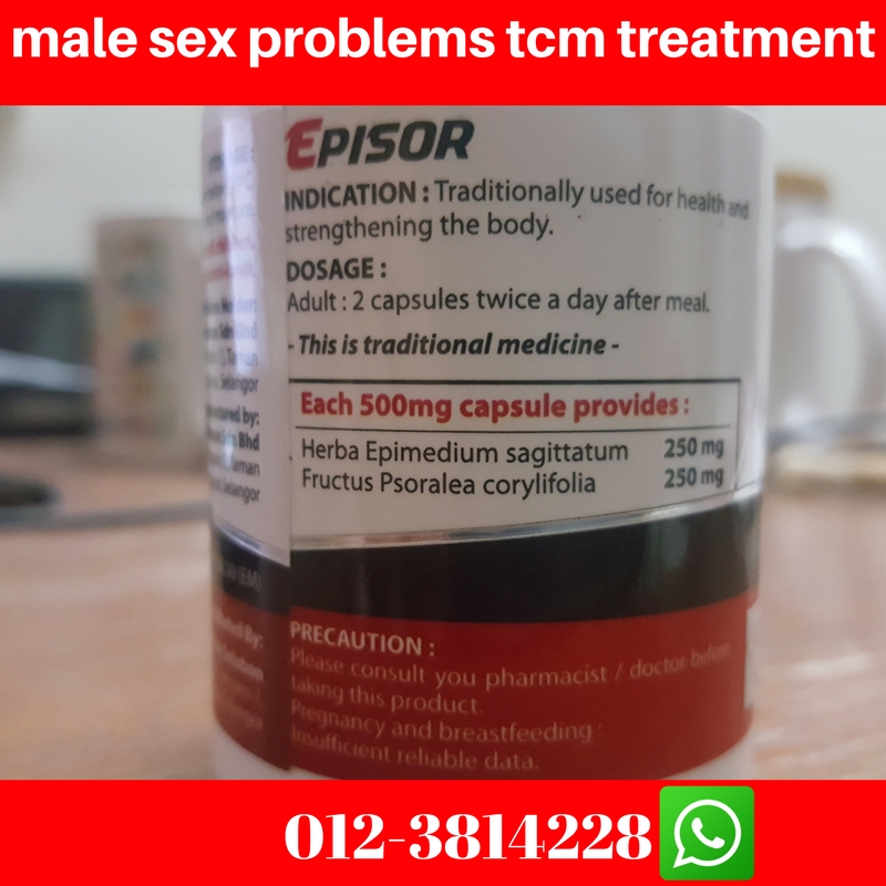 Male sex problem TCM treatment