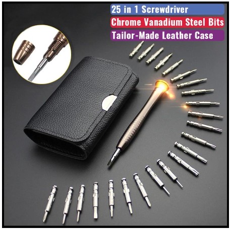 Mini Precision Screwdriver Set 25 in 1 Electronic Torx Screw