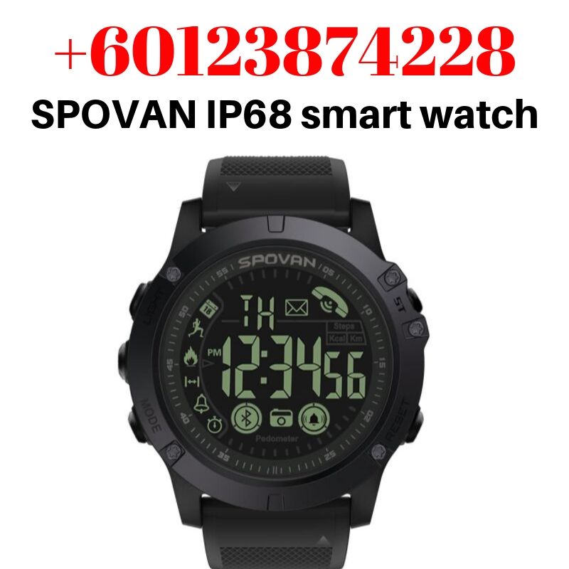 Spovan IP68 smart watch