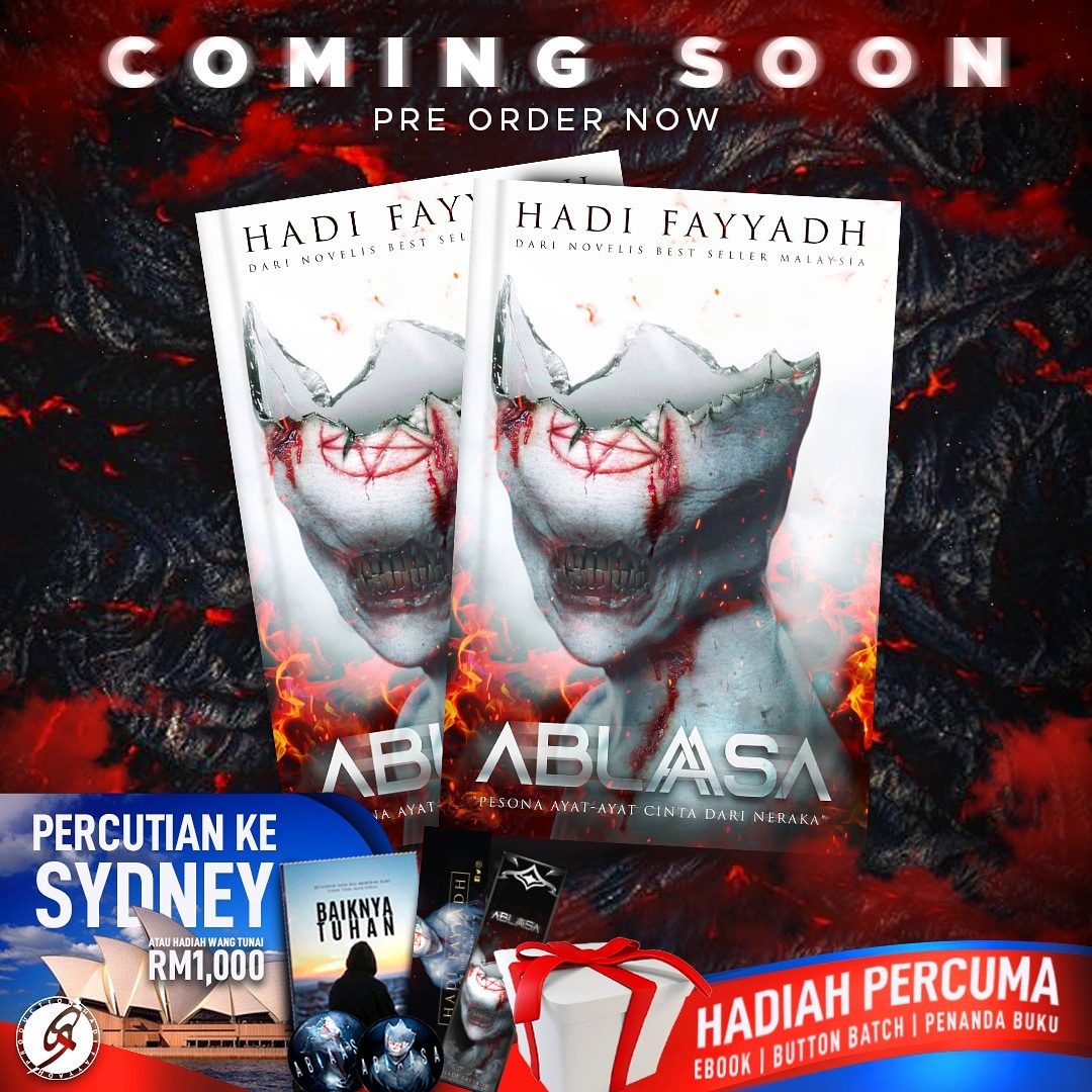 Novel Ablaasa Hadi Fayyadh terlaris