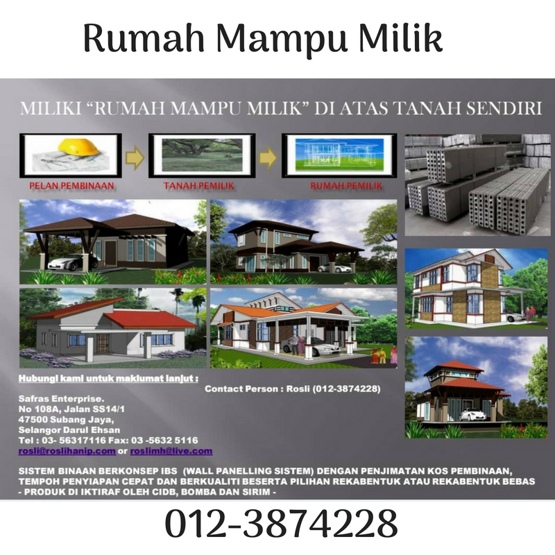 Rumah Mampu Milik Selangor - 0123874228